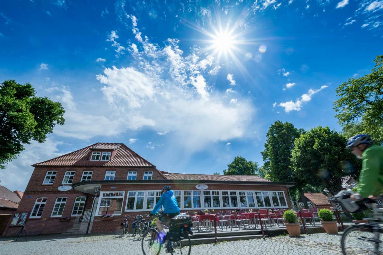 Hotel Hafen Hitzacker - Elbe Buitenkant foto